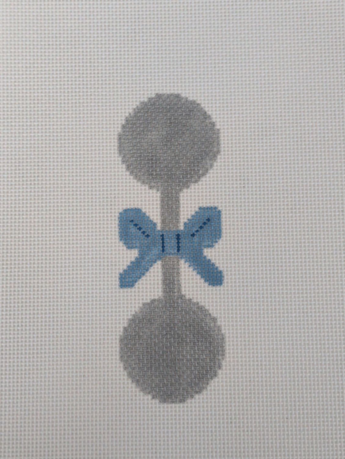 Silver Rattle-Blue