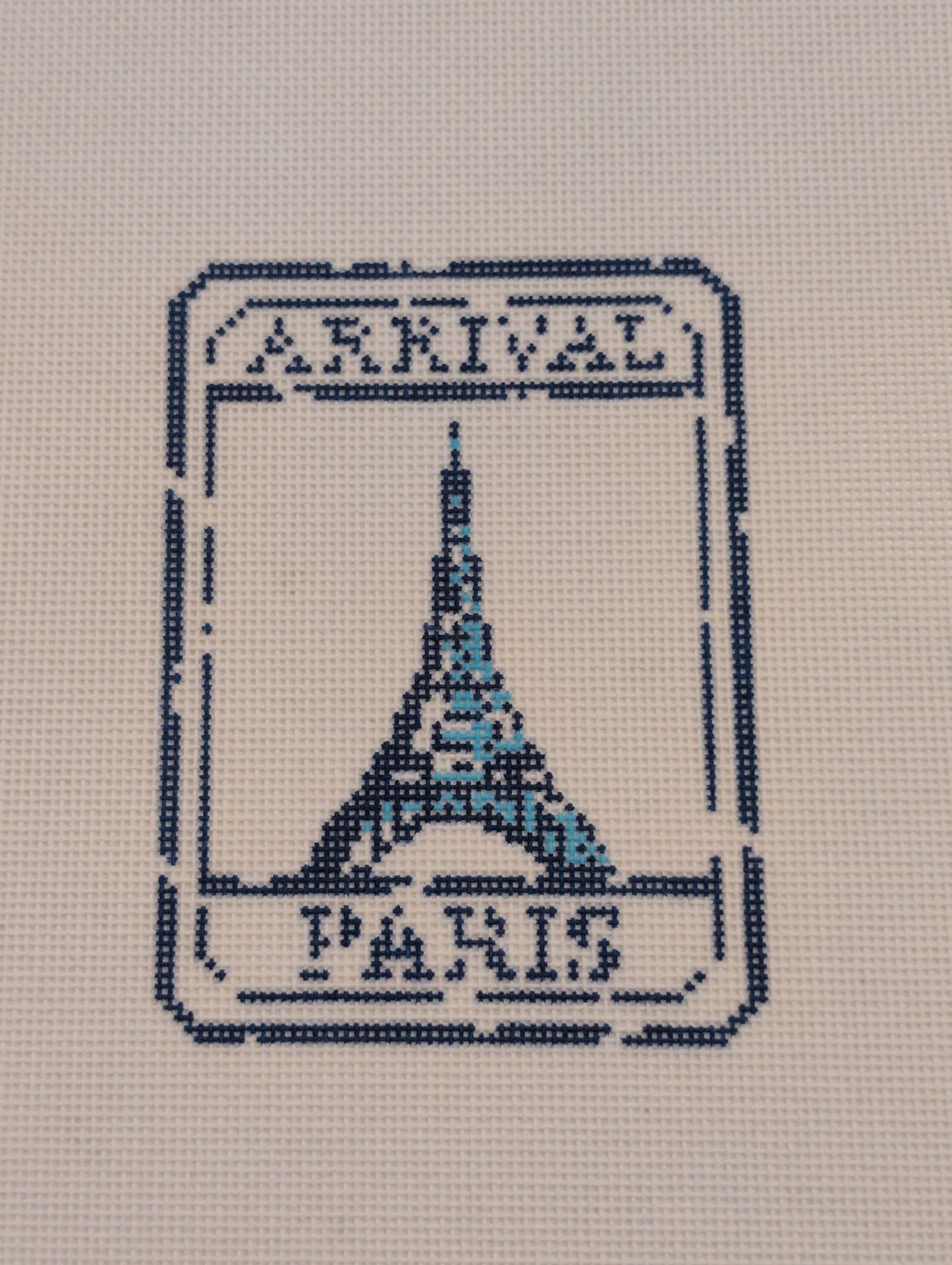 Passport Stamp - Paris