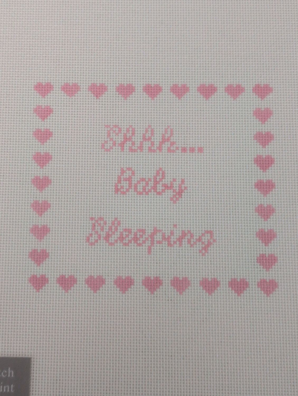 Shhh....Baby Sleeping-Pink