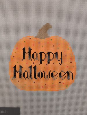 NEON Hapy Halloween Pumpkin