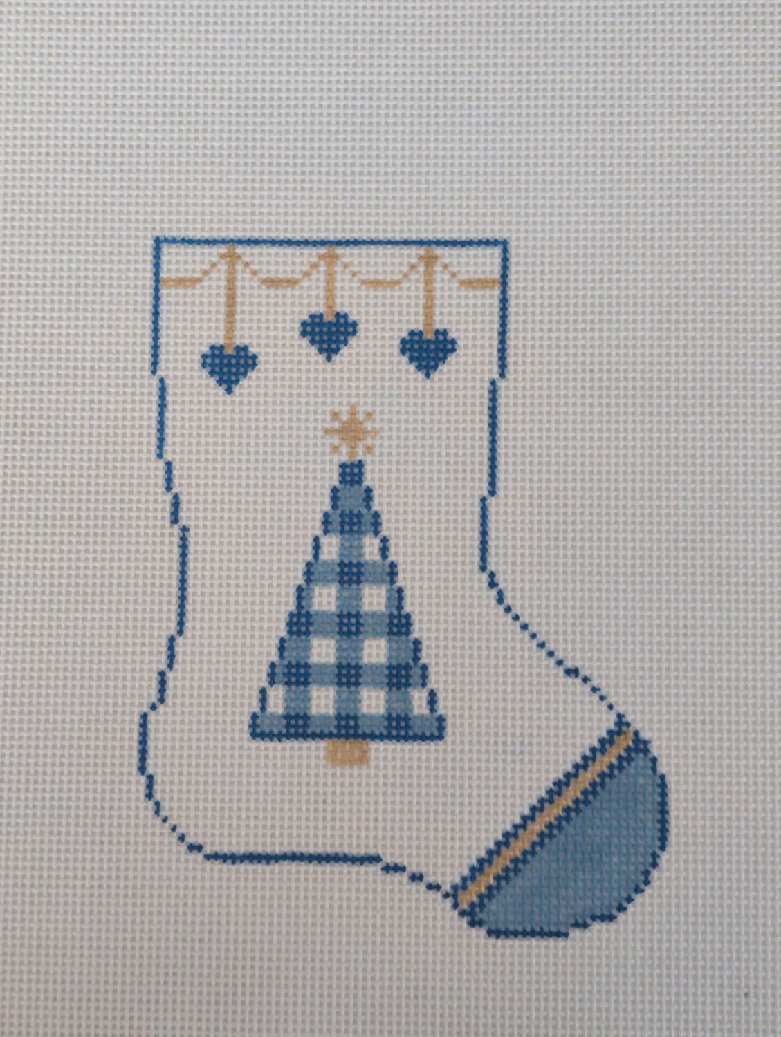 MINI Christmas Stocking-Blue