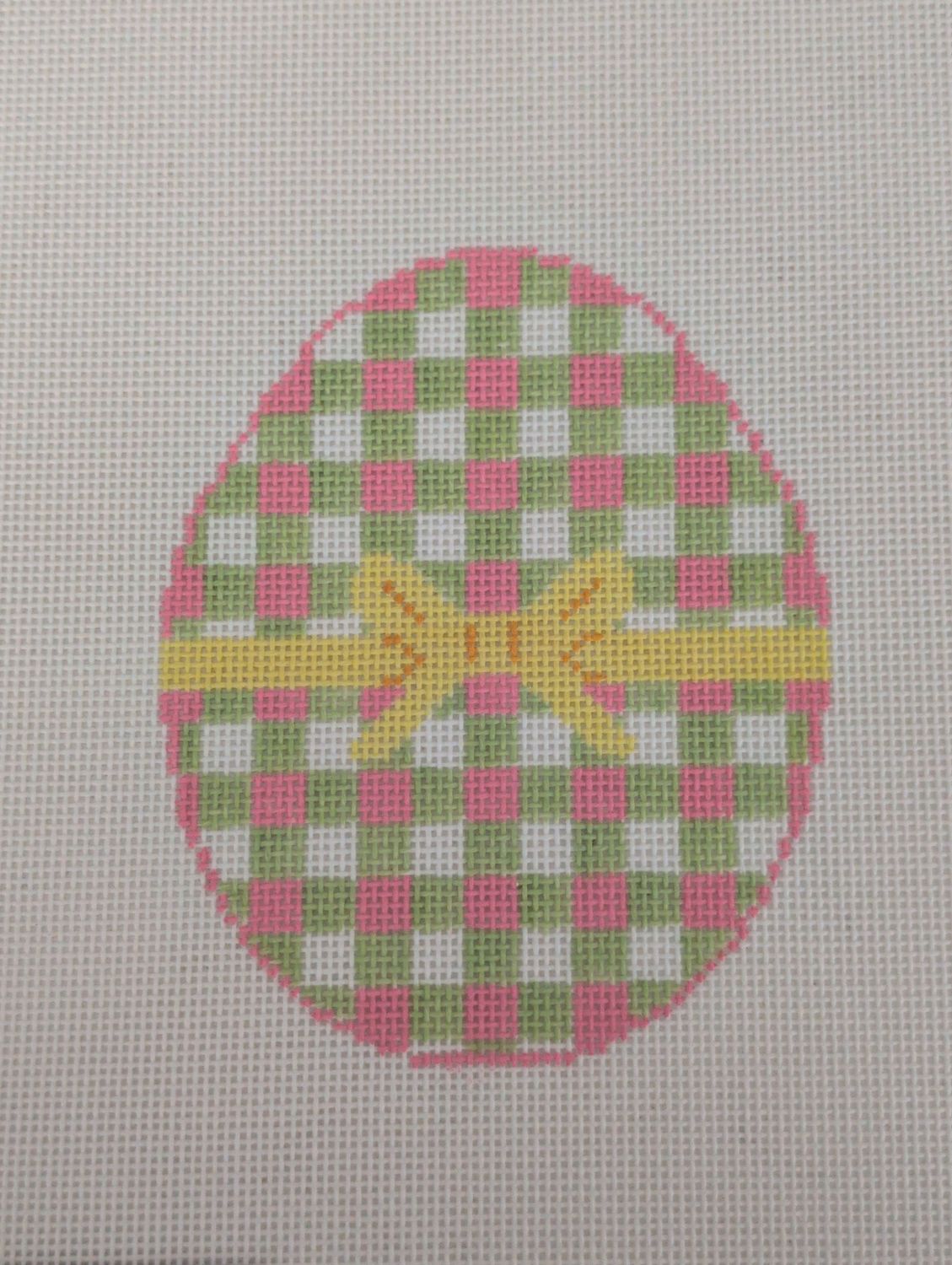 Gingham Eggs-Preppy