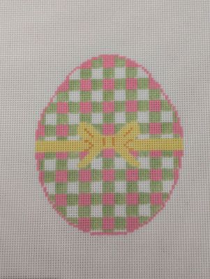 Gingham Eggs-Preppy