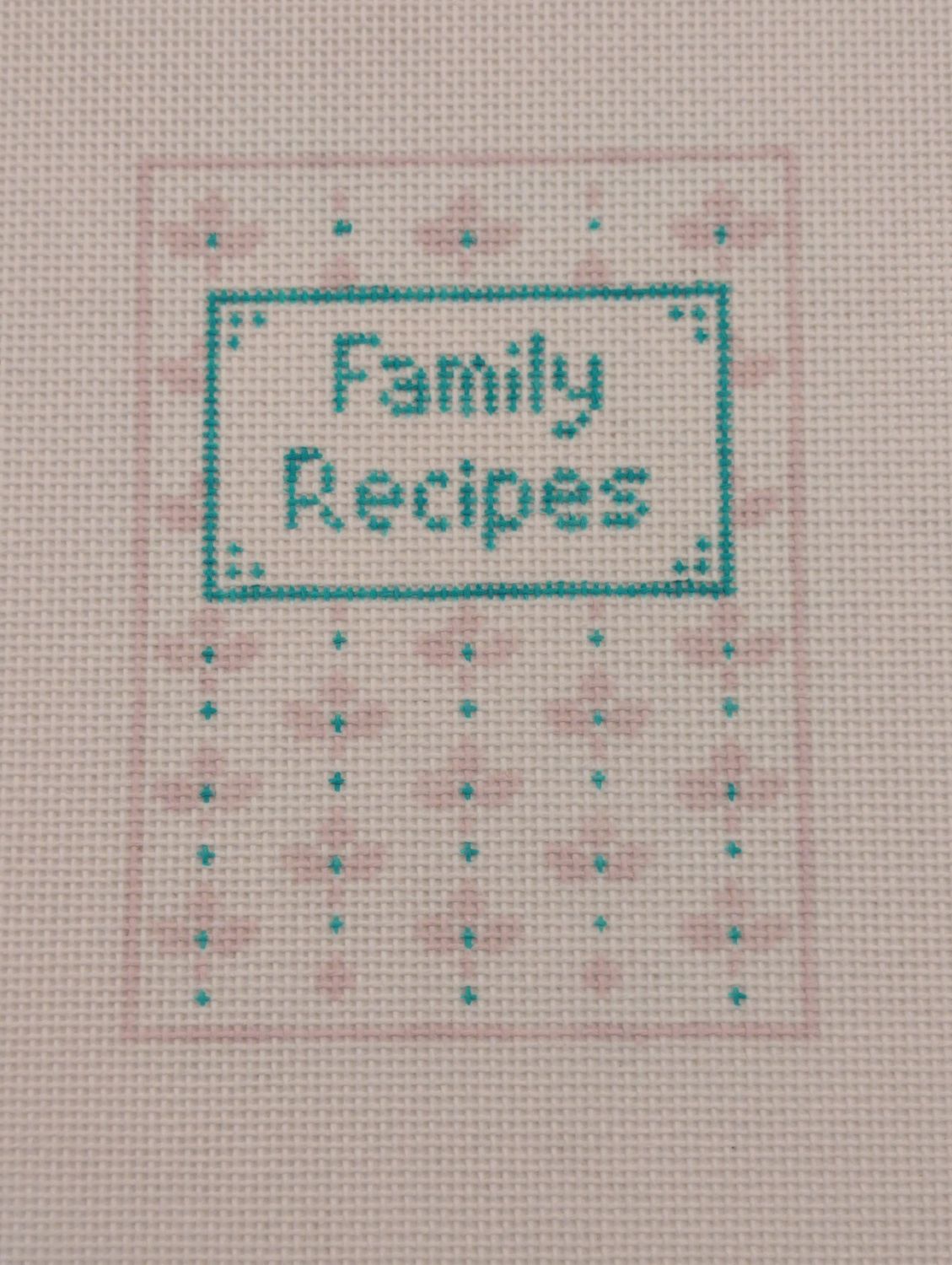 Family recipes - pink