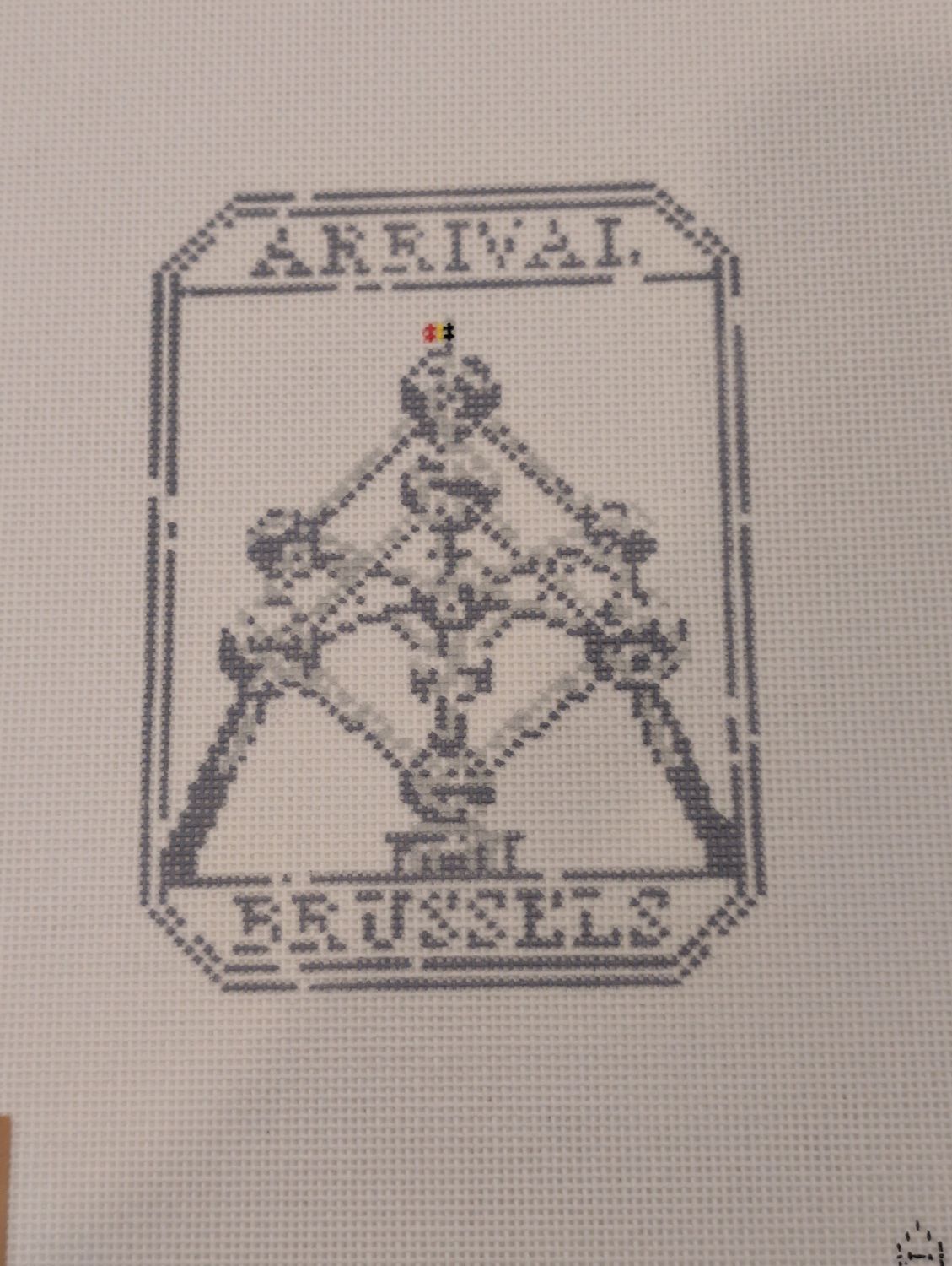 Passport Stamp - Brussels