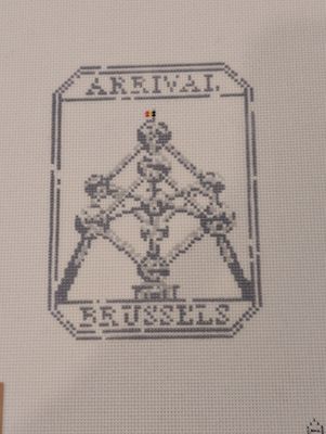 Passport Stamp - Brussels