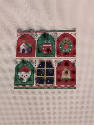 Advent Calendar - coaster 2 (santa)