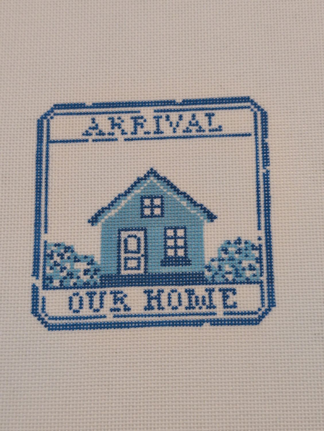 Passport Stamp - Our home