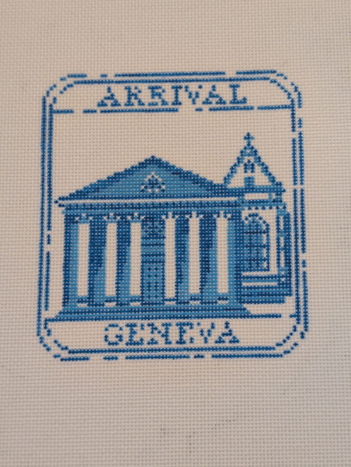 Passport Stamp - Geneva