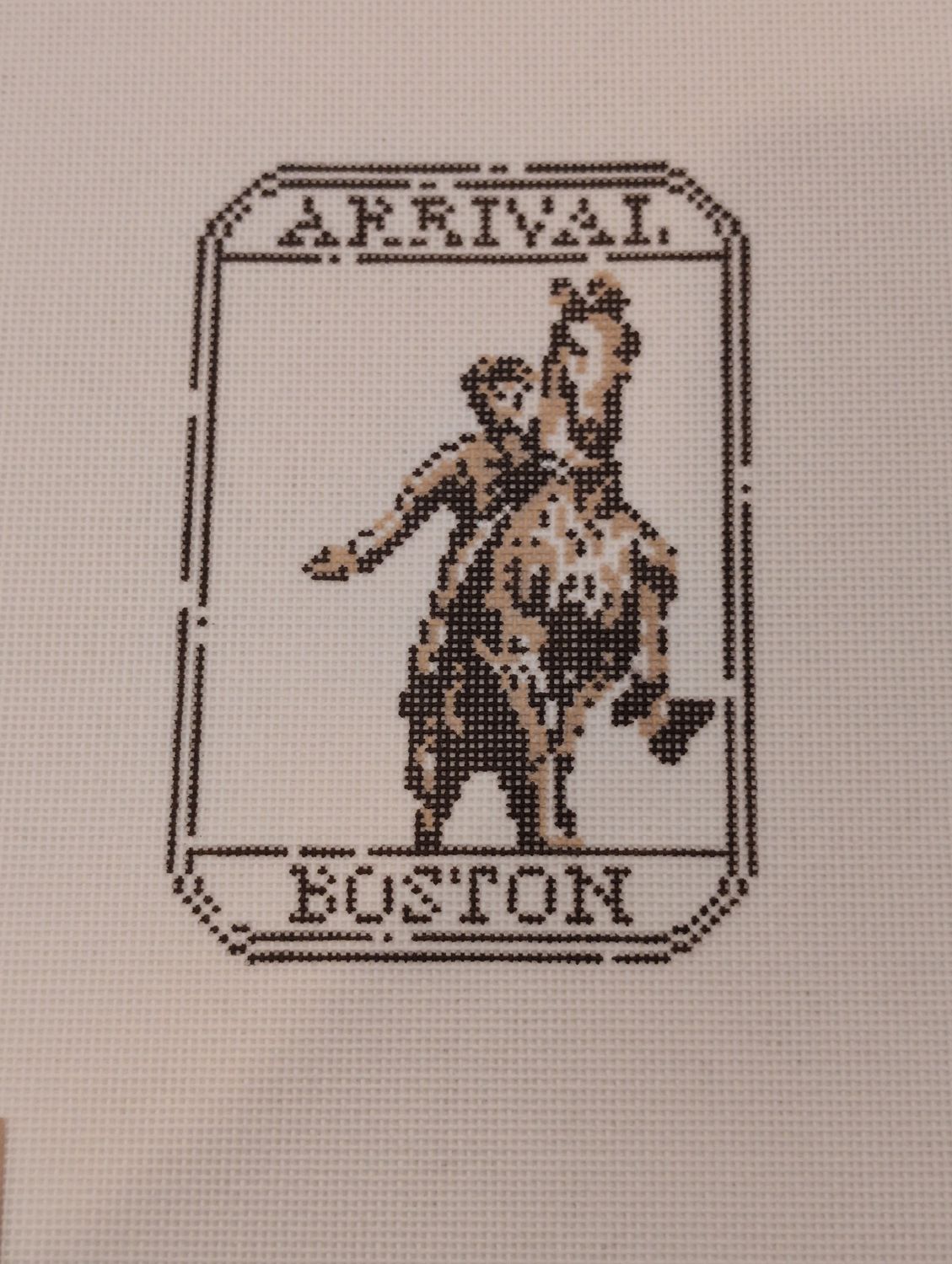 Passport Stamp - Boston