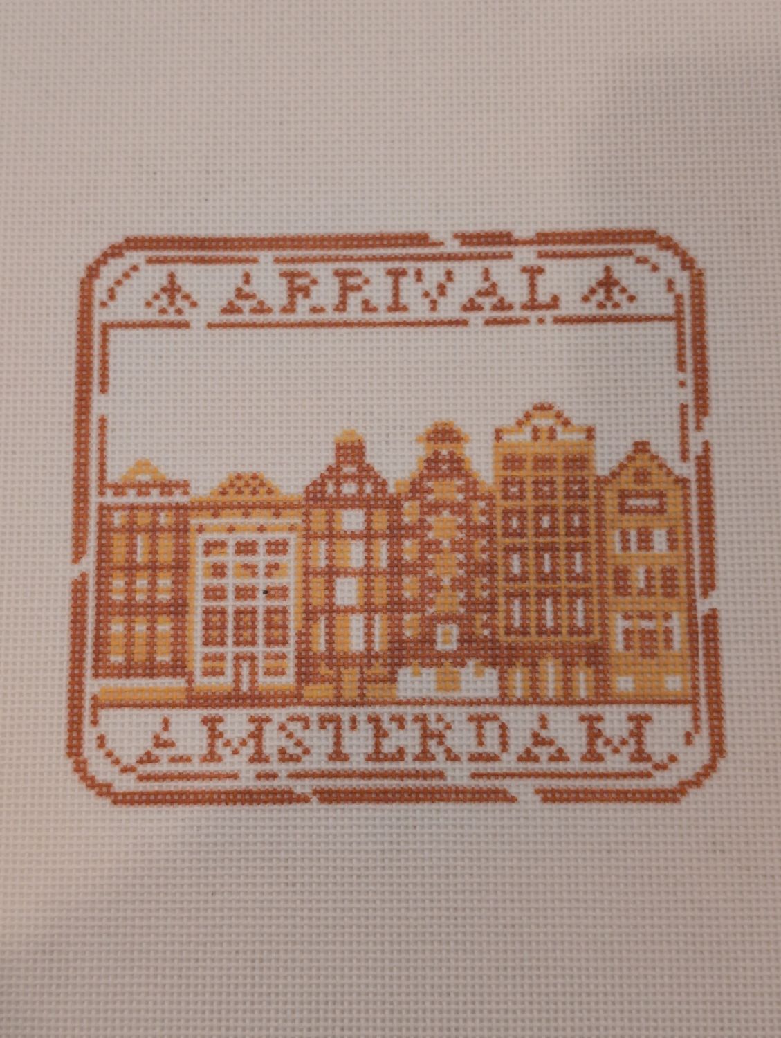 Passport Stamp - Amsterdam