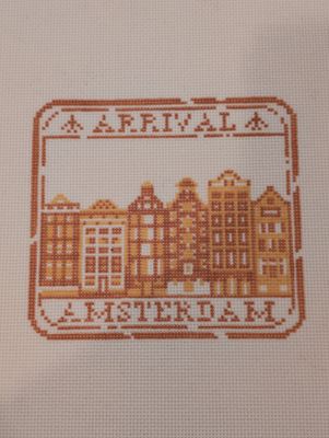 Passport Stamp - Amsterdam