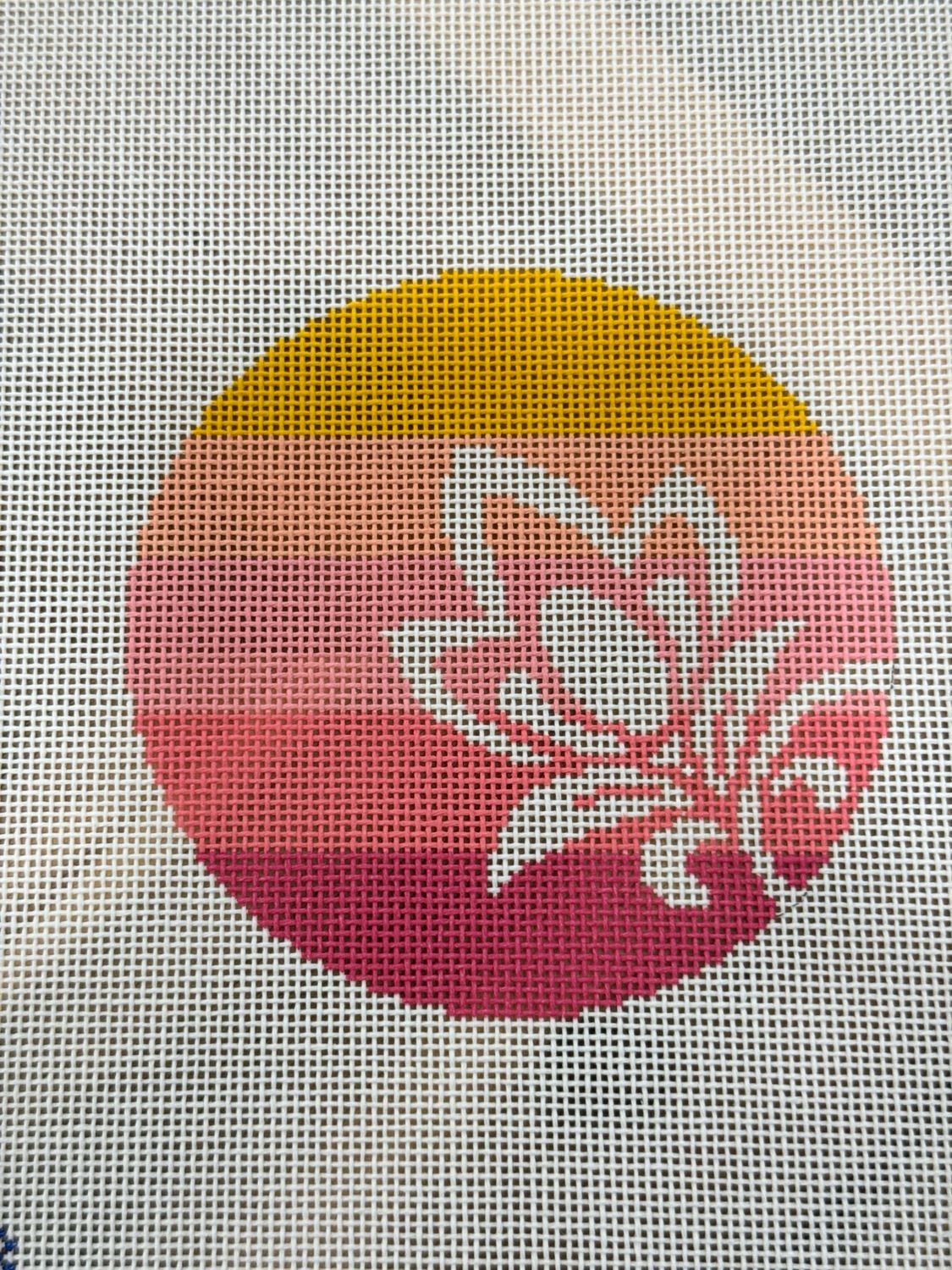 Flower on Stripes