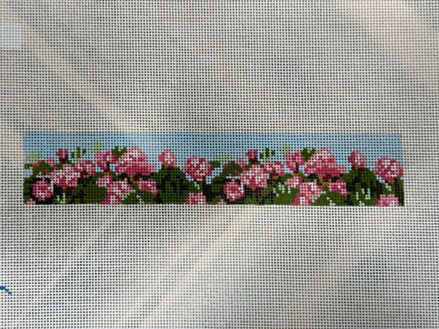 Key Fob - Pink Blooms