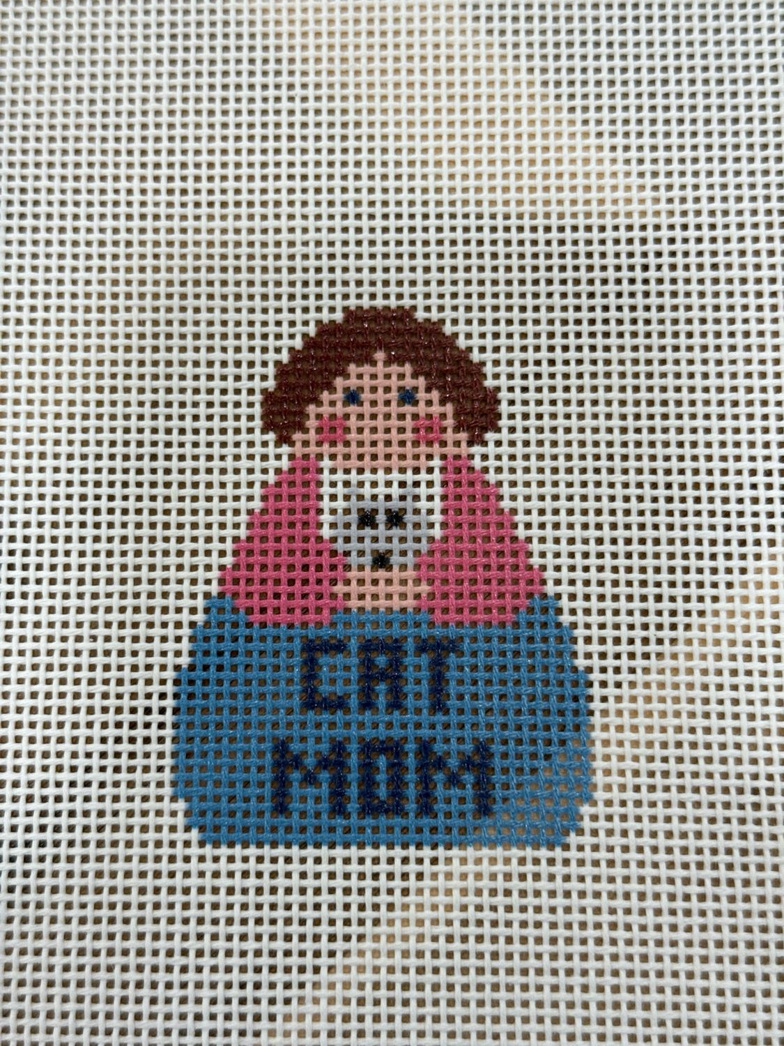 Cat Mom Angel Printed