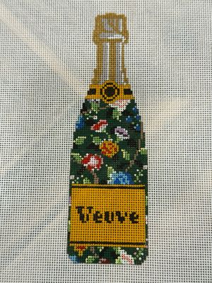 Green Floral Champagne