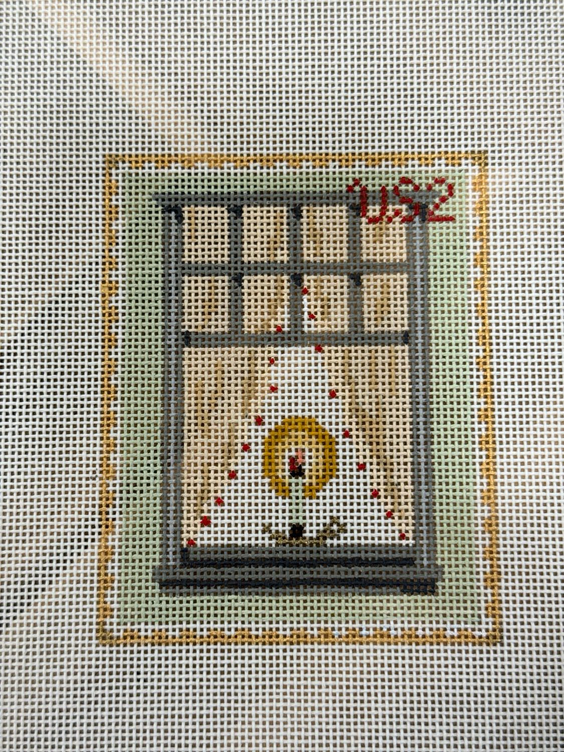 Vintage Stamp Collection - Window