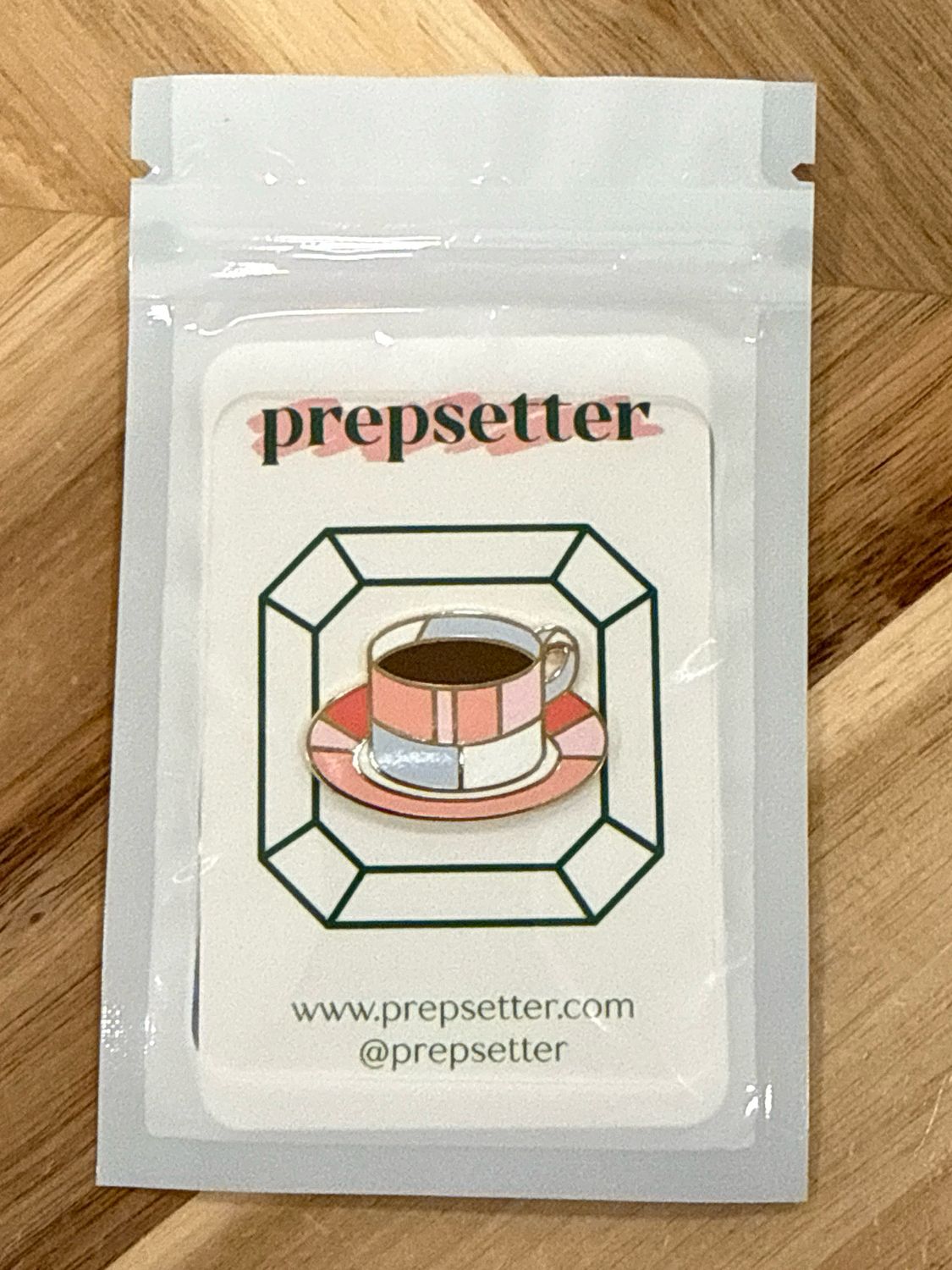 Pastel Teacup Needle Minder