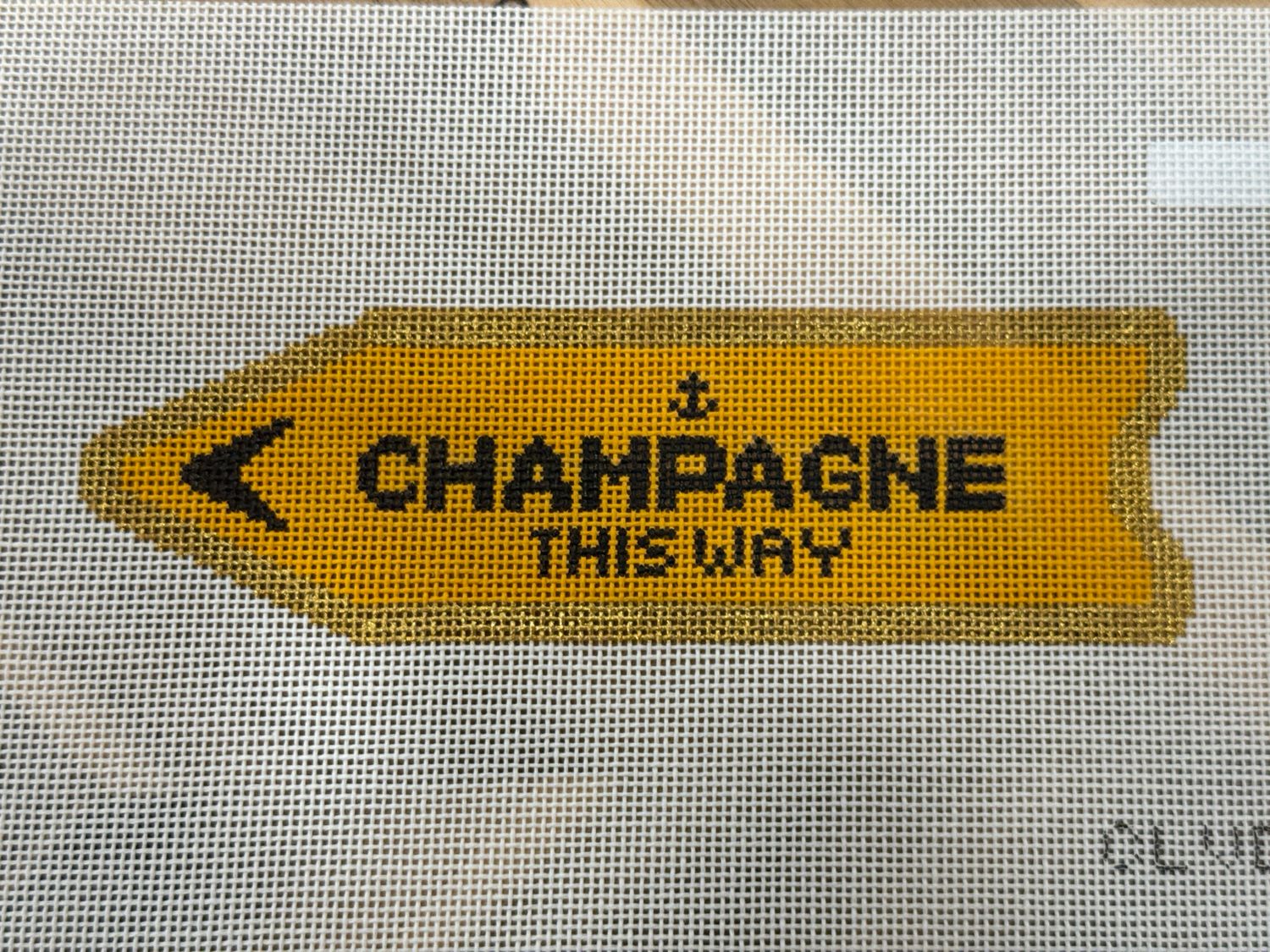 Champagne This Way - Orange