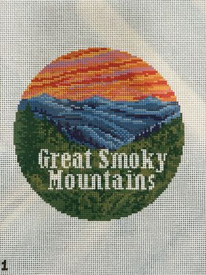 Great Smoky Mountains Ornament Printed