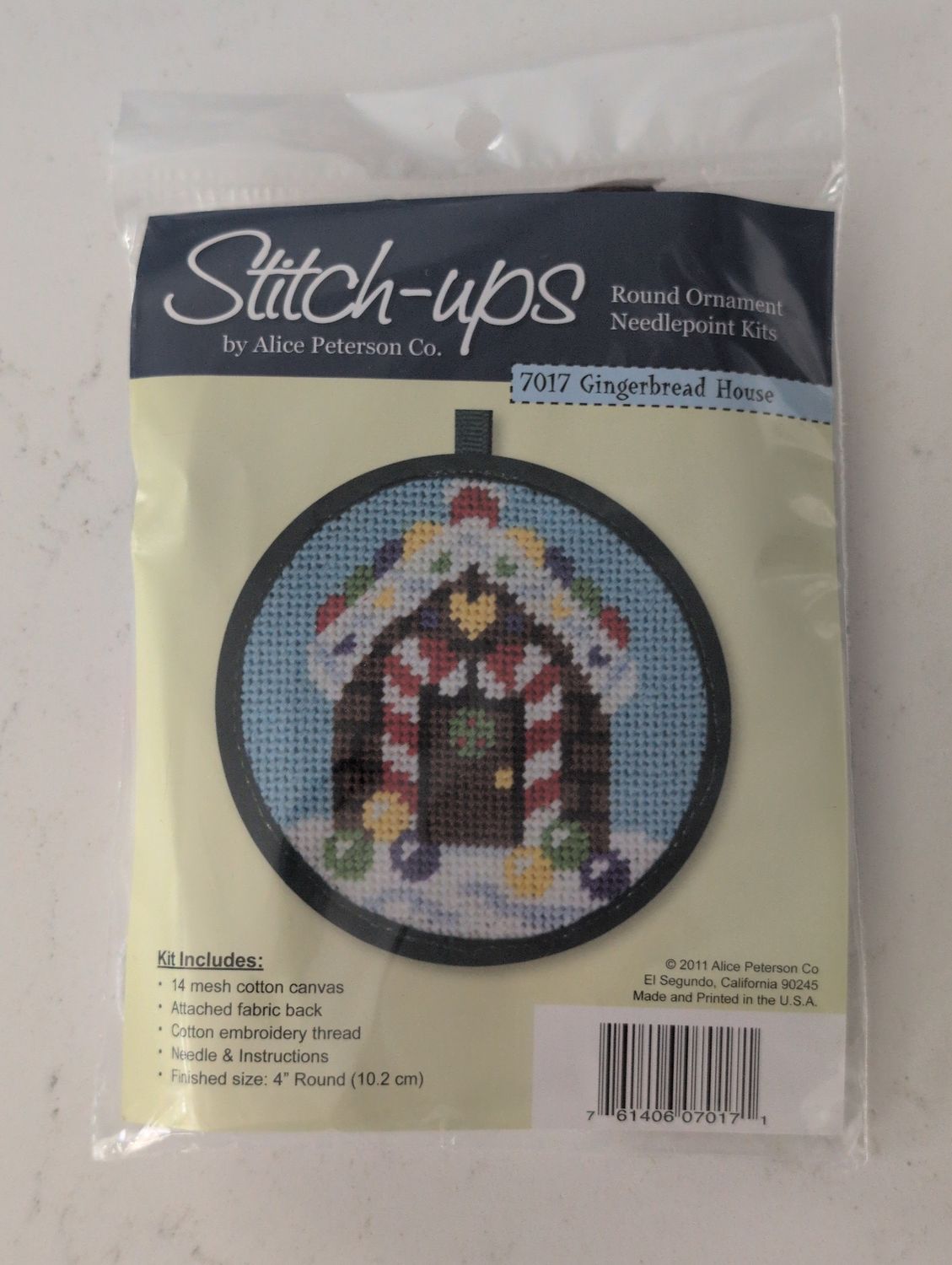 Stitch-Ups Gingerbread House Ornament