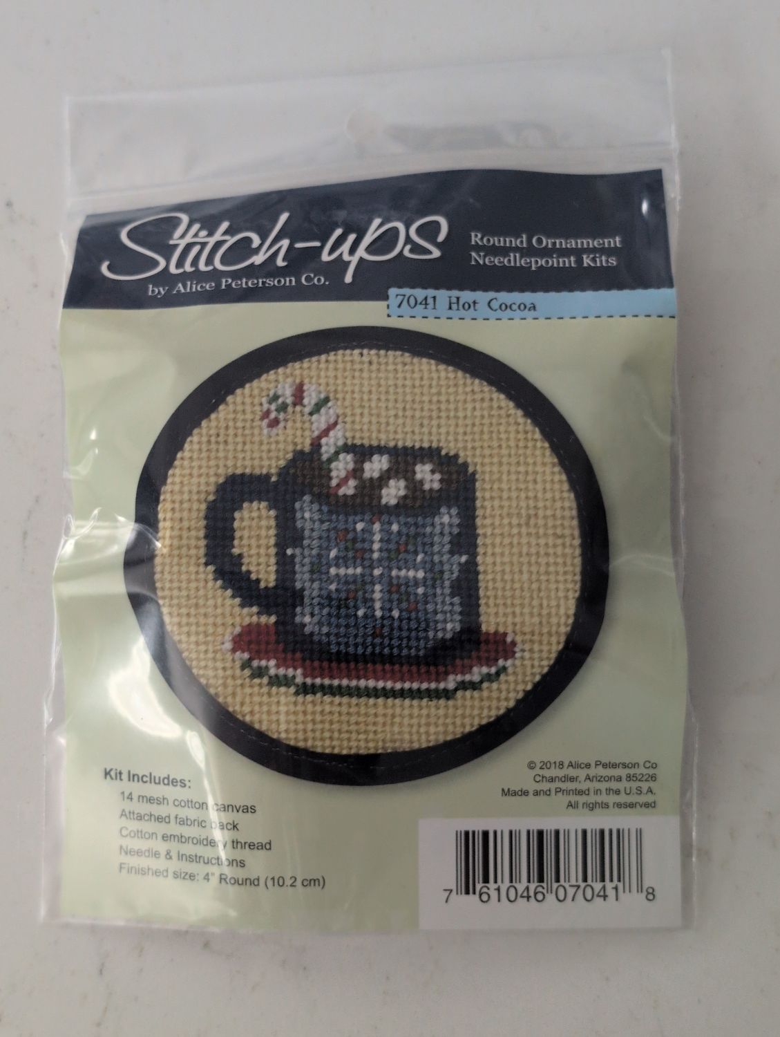 Stitch-Ups Hot Cocoa Ornament