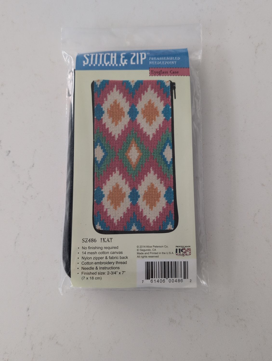 Stitch &amp; Zip IKat Eyeglass Case