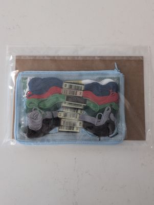 Stitch &amp; Zip Mah Jong Purse/Cosmetic Case