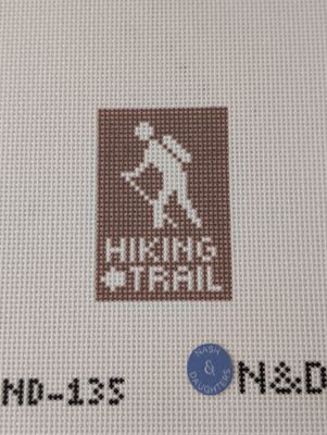 Hiking Trail Luggage Tag