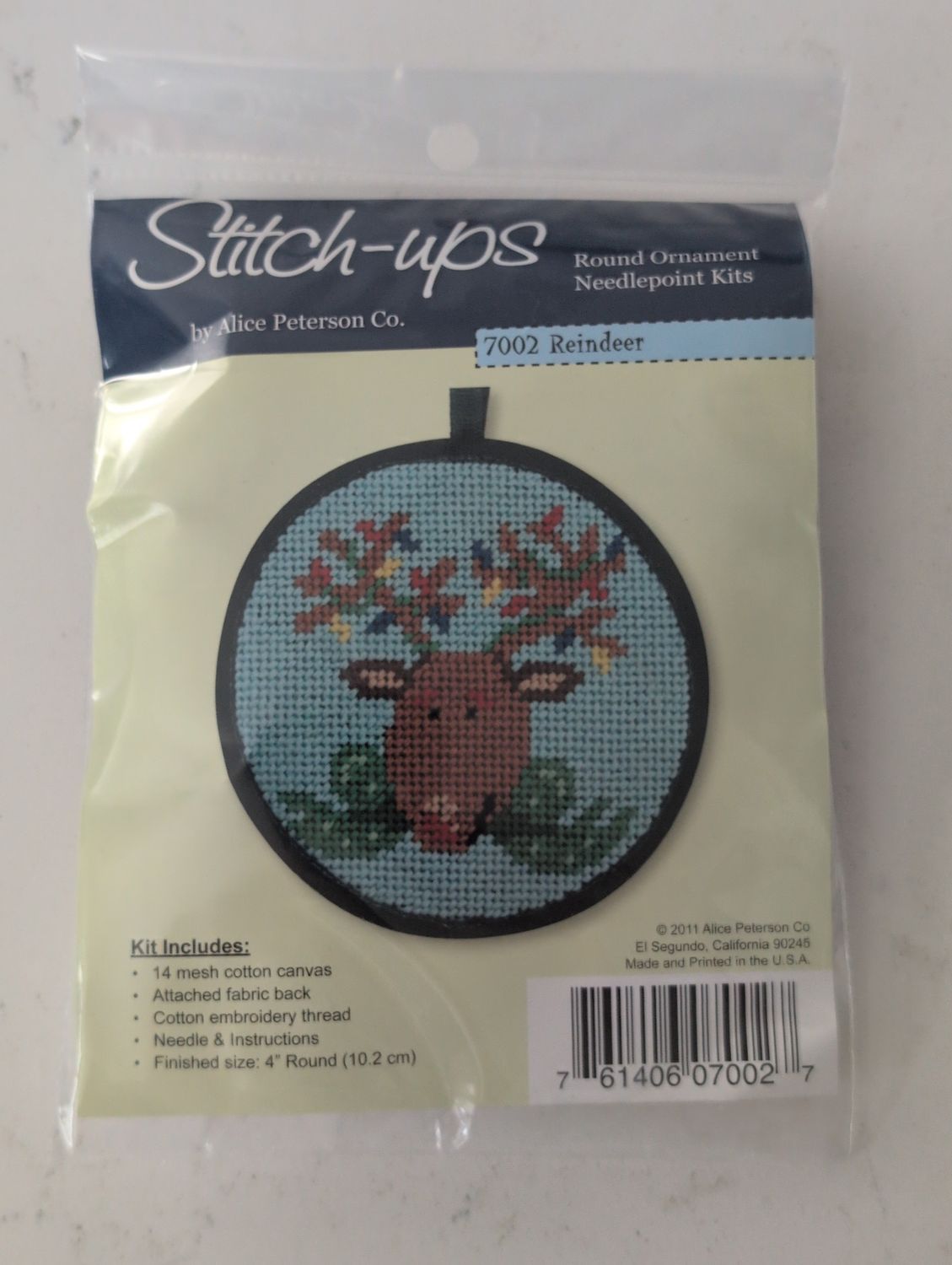 Stitch-Ups Reindeer Ornament