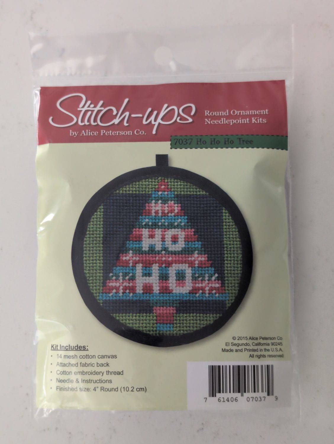 Stitch-Ups Ho Ho Ho Tree Ornament