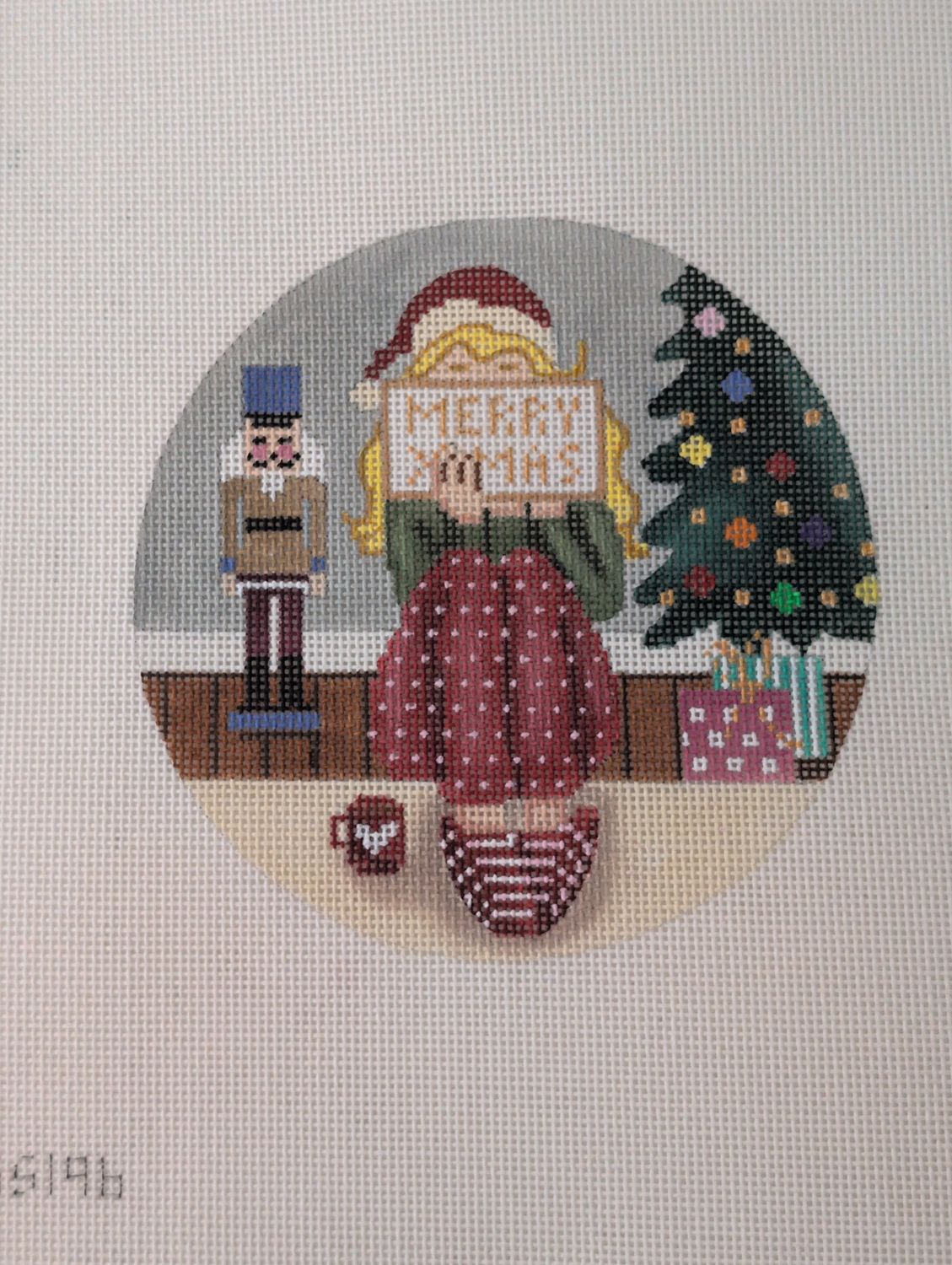 X-Mas Stitching Girl