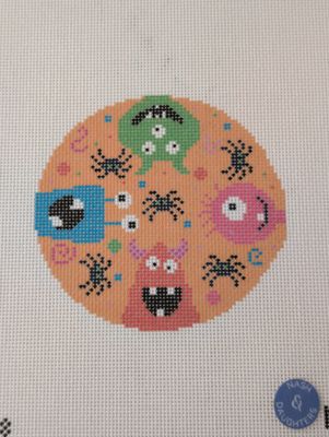 Colorful Monsters Round