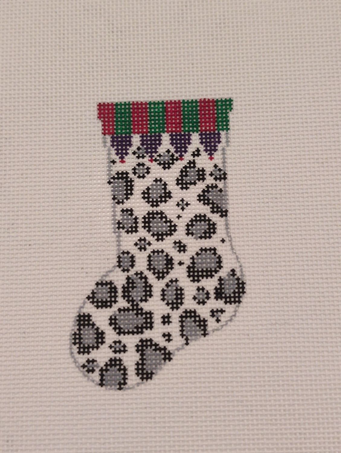 Micro Animal Print Stocking
