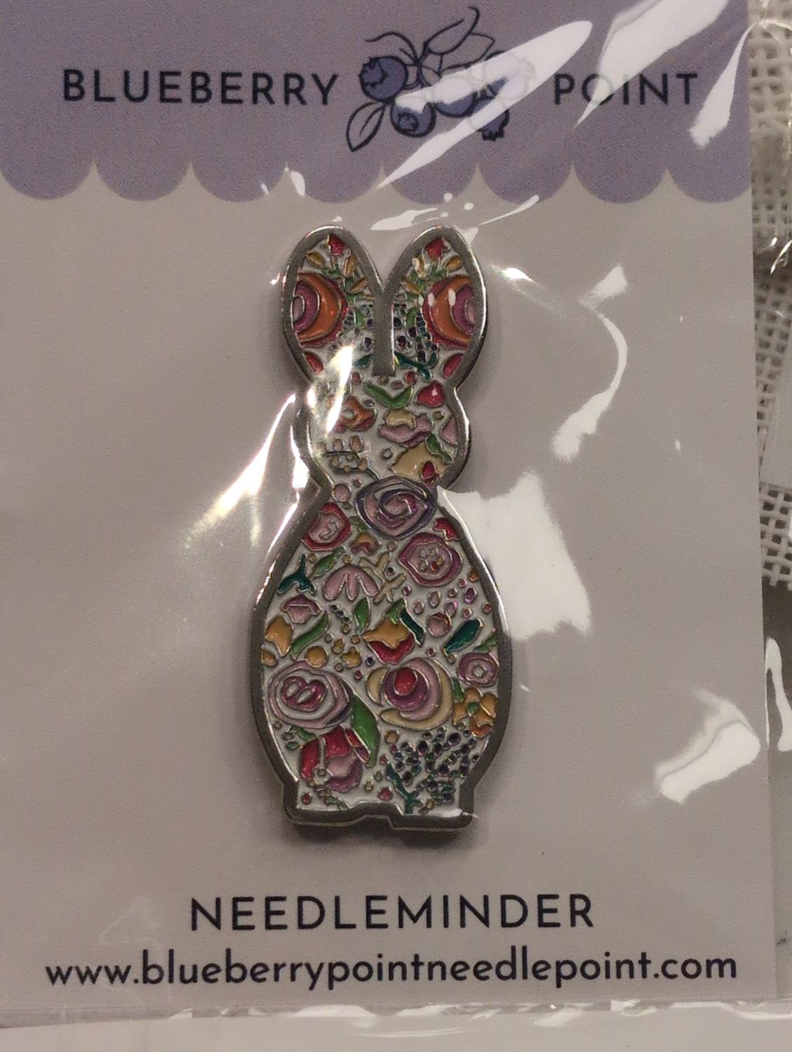 Floral Bunny Needle Minder