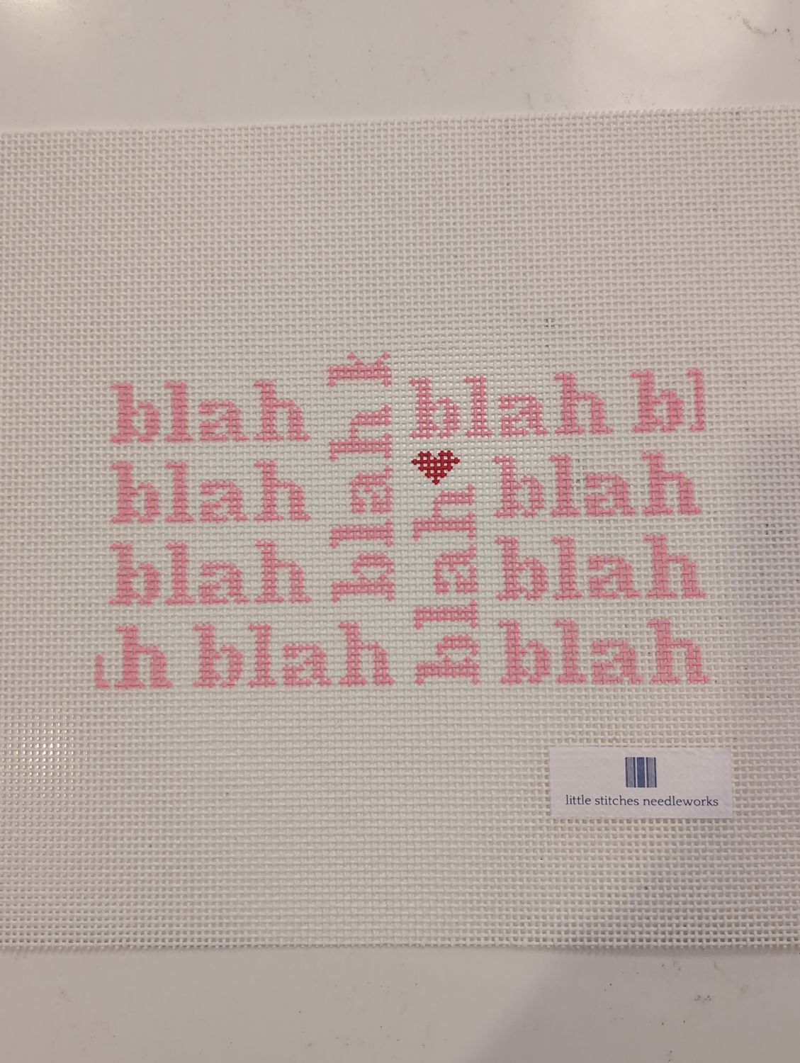 blah blah blah clutch pink