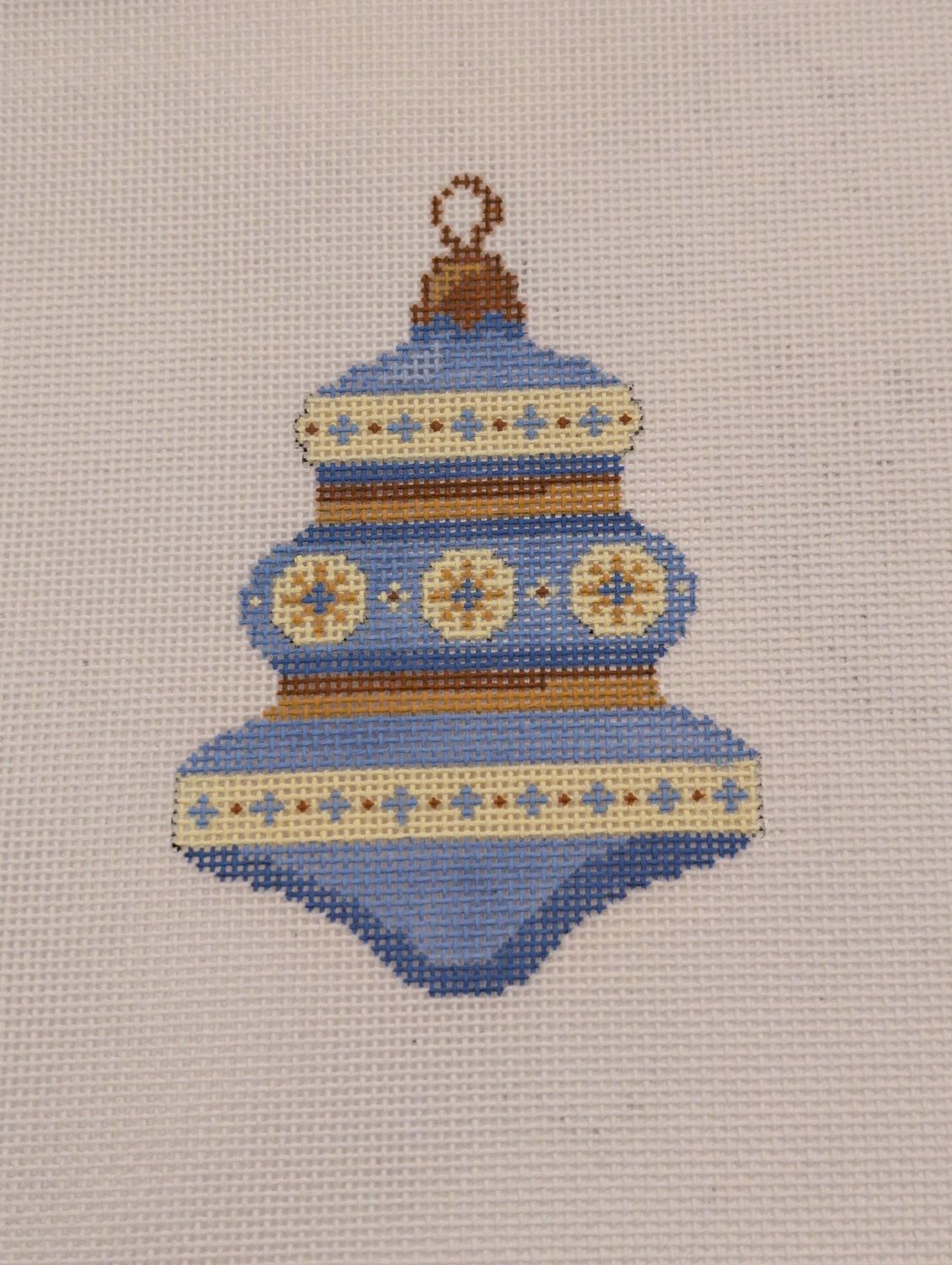 Vintage Ornament Blue