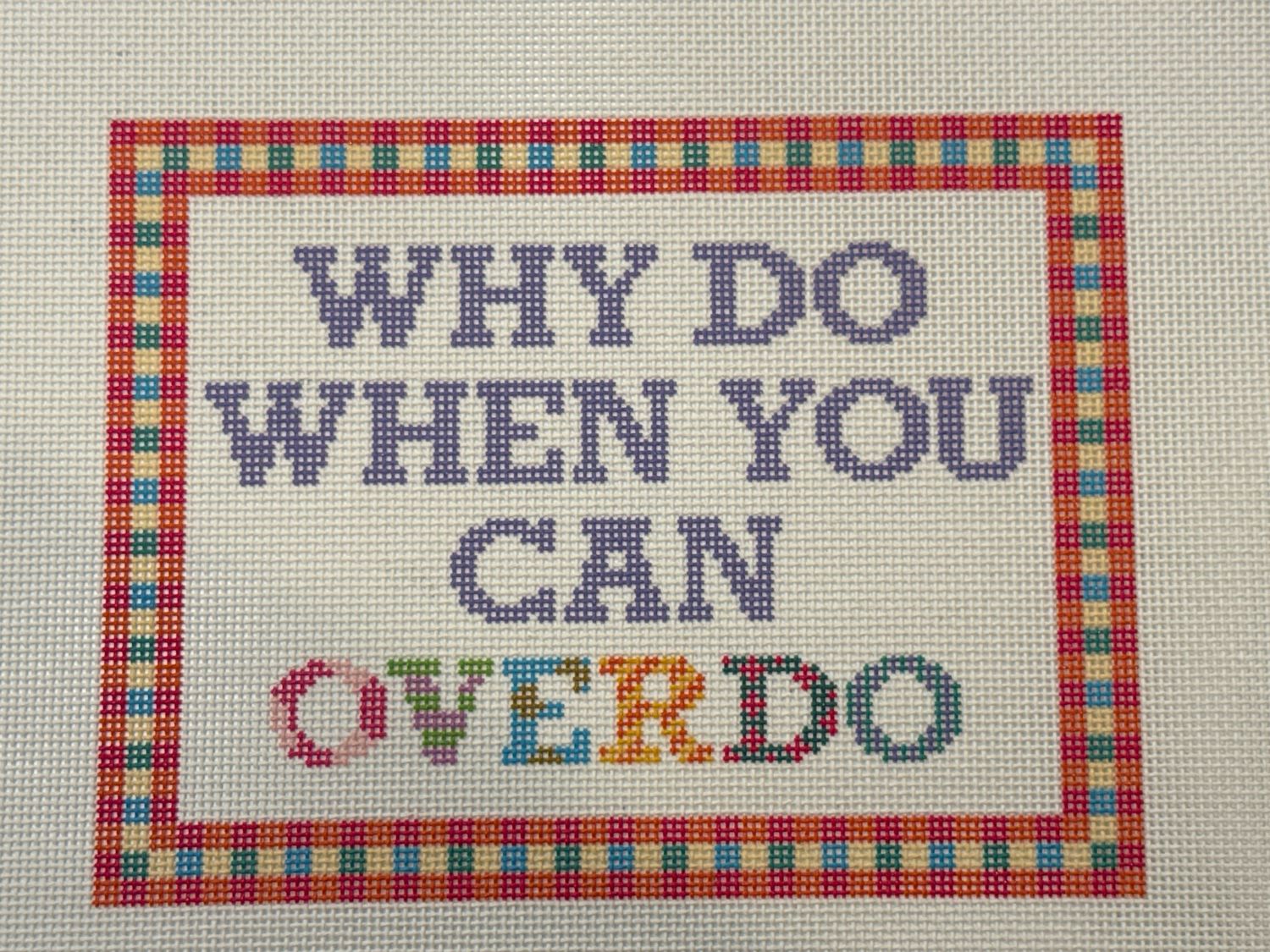 Overdo Printed Canvas