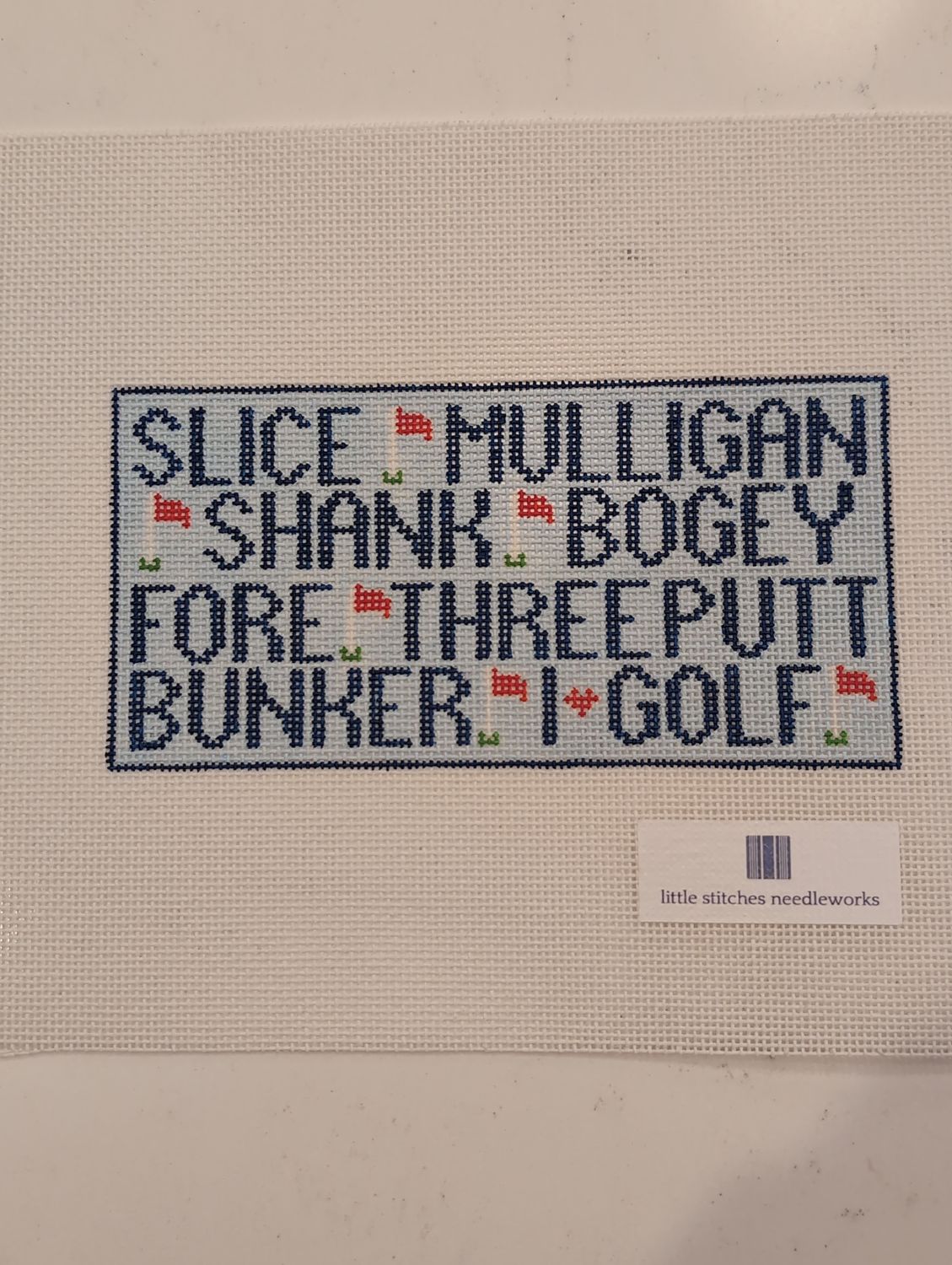 Golf Terms Insert 3" x 6"