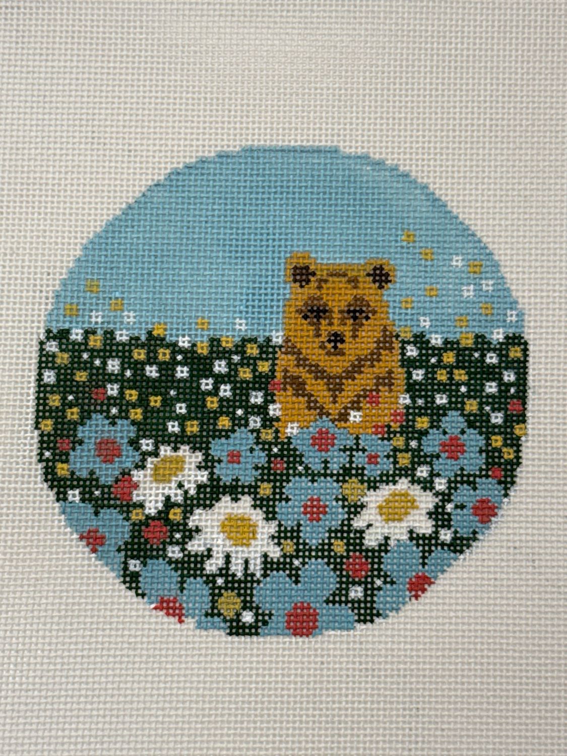 Daisy Bear Ornament
