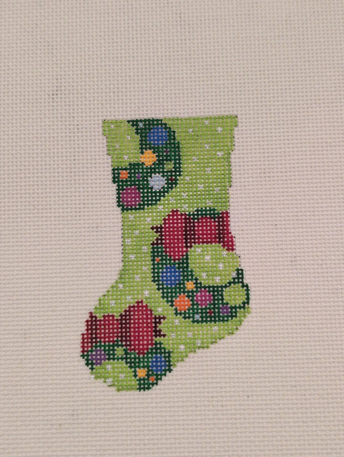 Micro Wreath Stocking