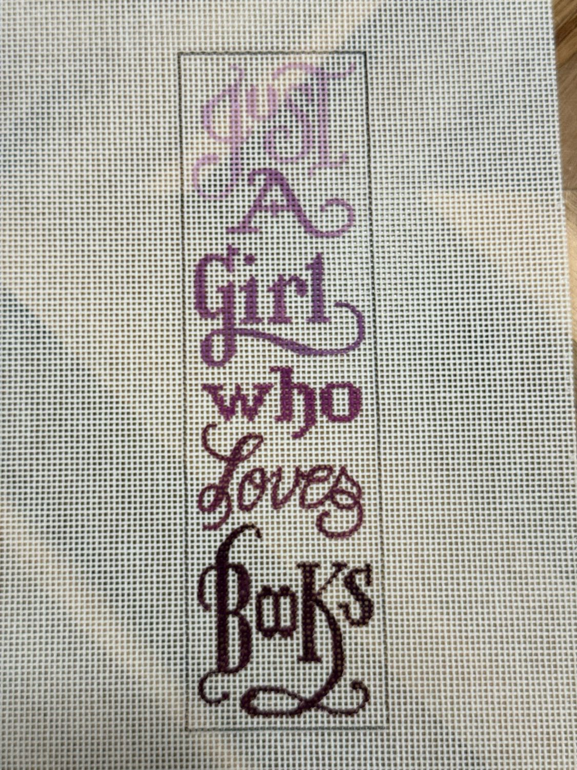 Just a Girl Bookmark