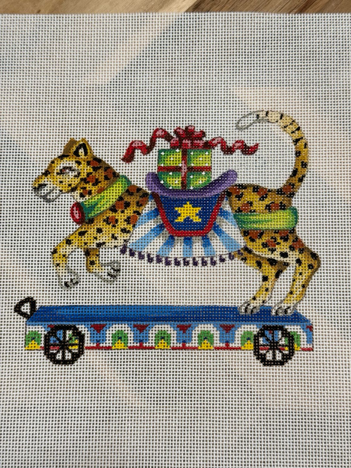 Christmas Leopard