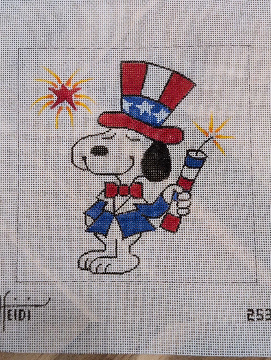 Snoopy With Firecracker