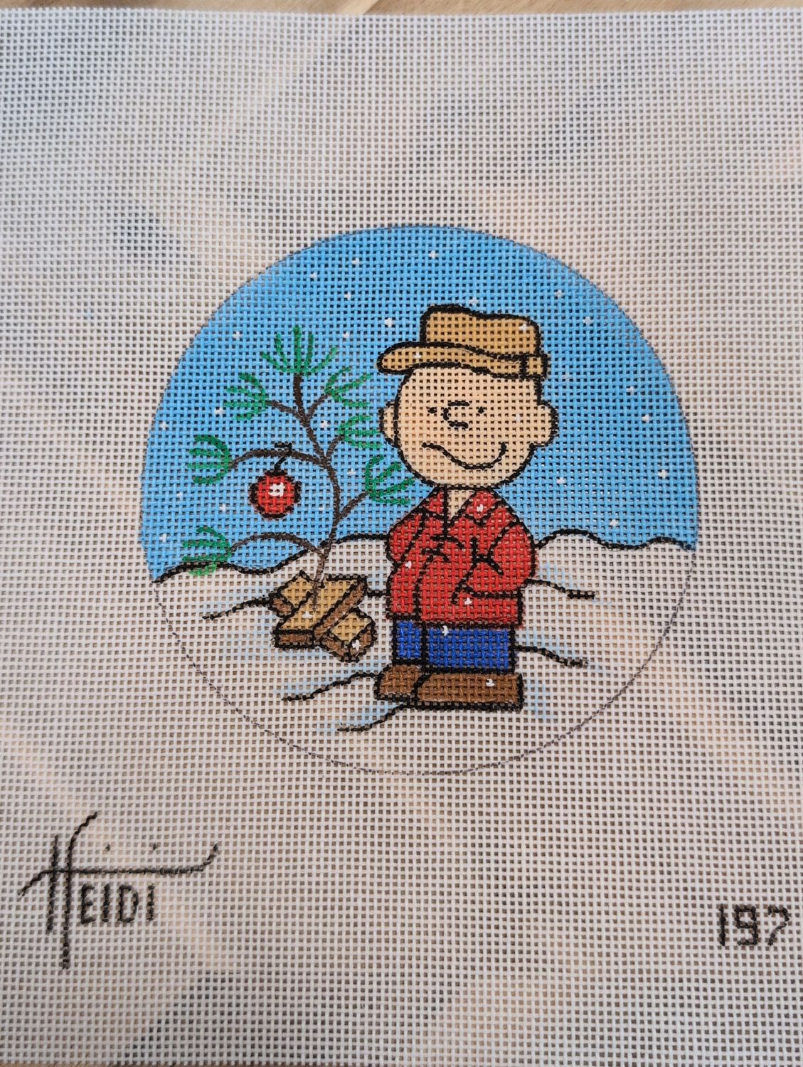 Charlie Brown with Tree