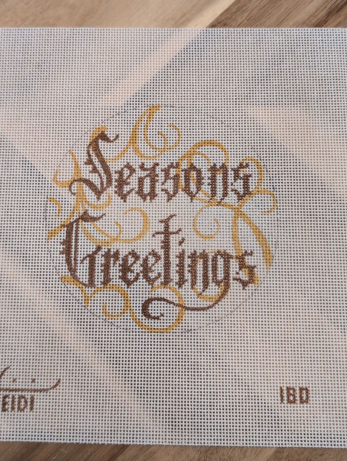 W. "Season's Greetings"