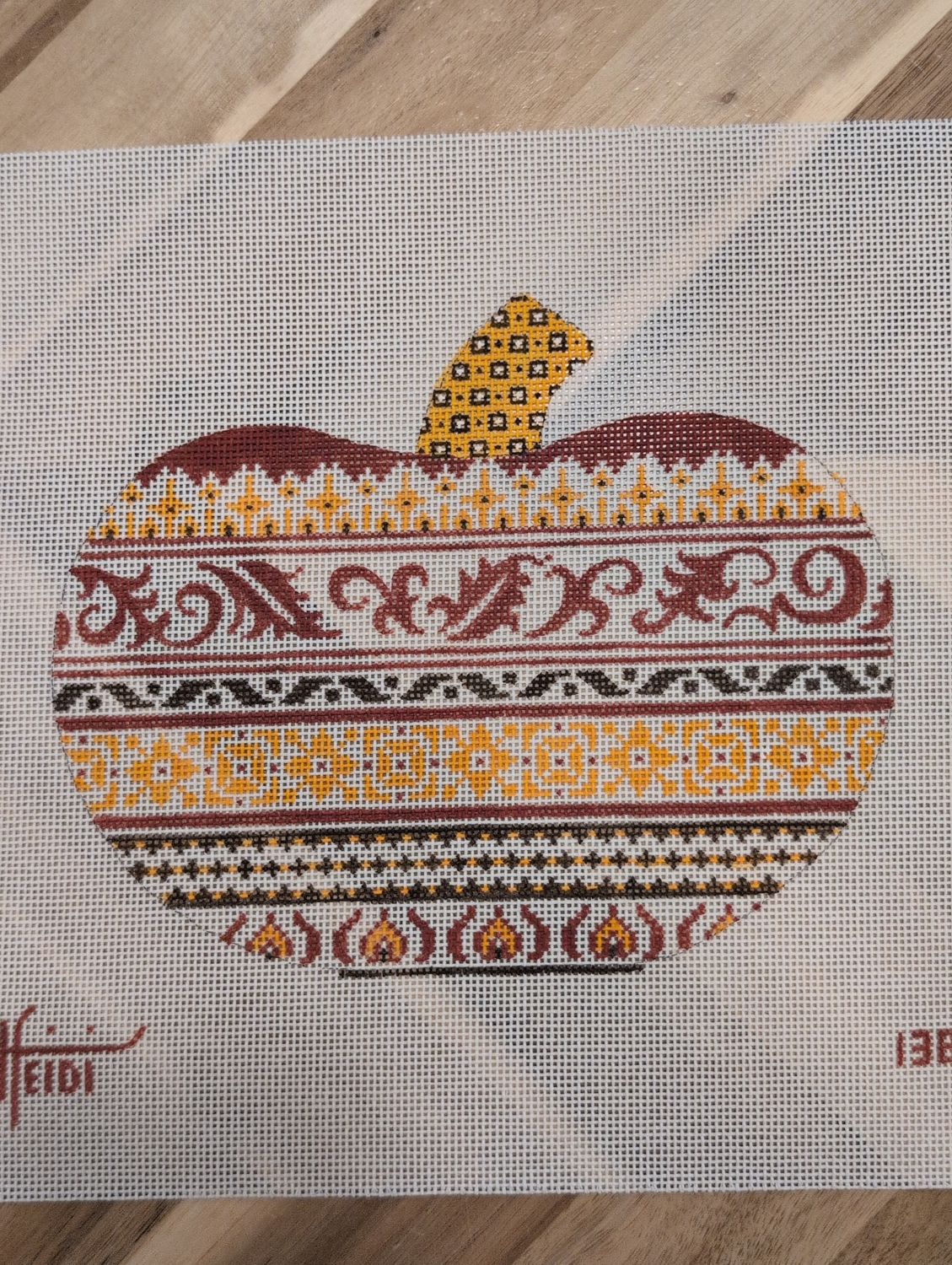 Patterned Pumpkin