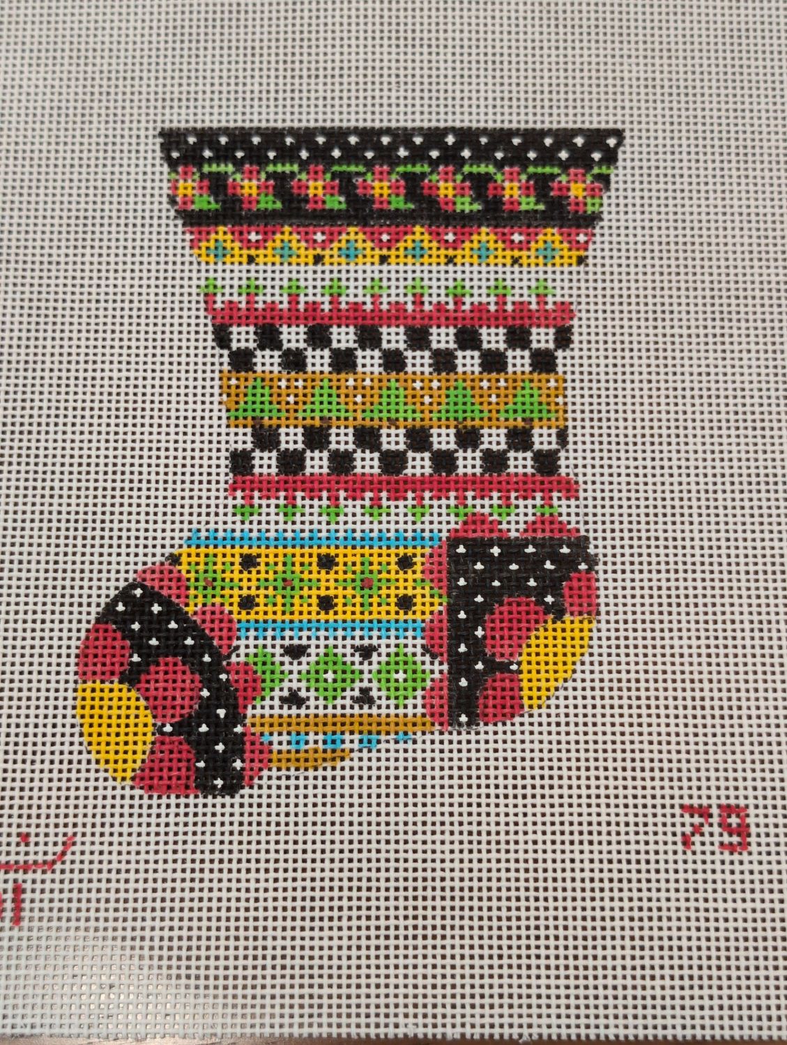 Flower-Toed Stocking