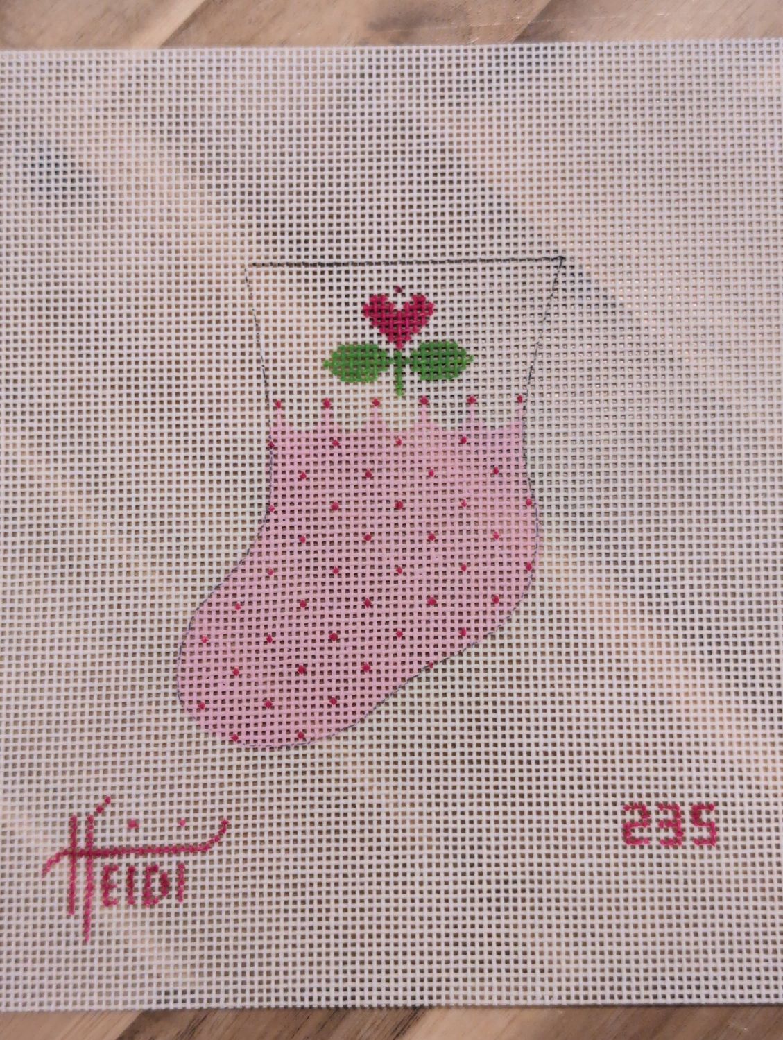 Pink Mini Stocking