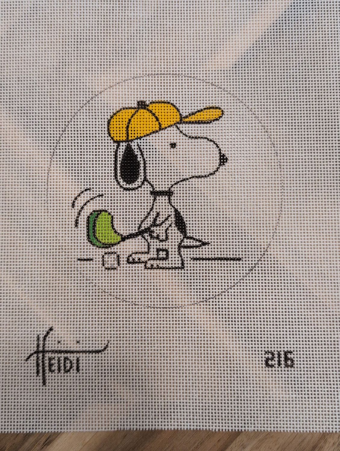 Golfer Snoopy